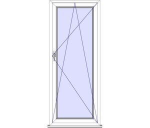 Balkontür- Dreh-Kipp Rechts (B-DKR)