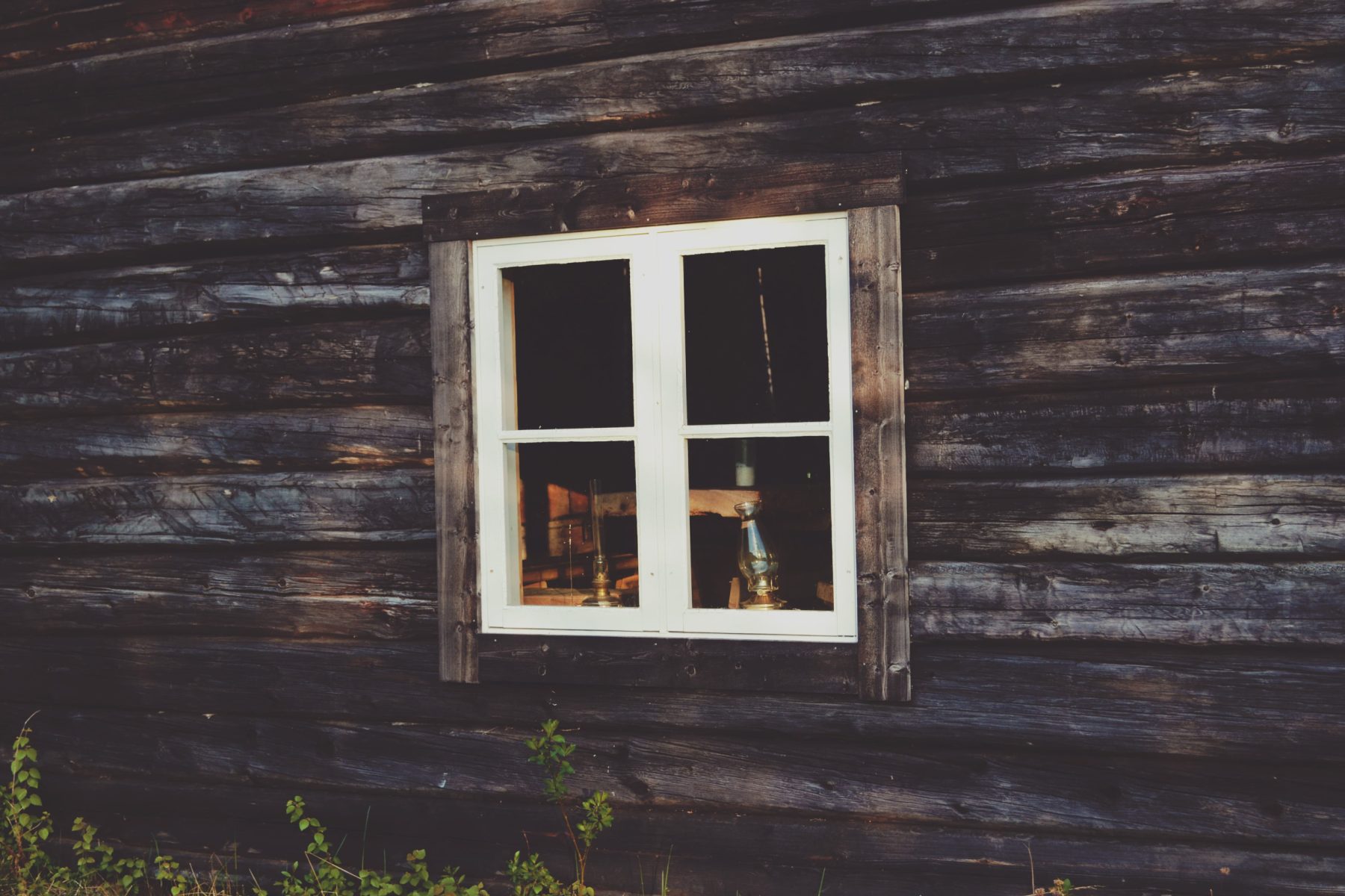 Fenster mit Sprossen sorgen für einen einzigartigen Look.